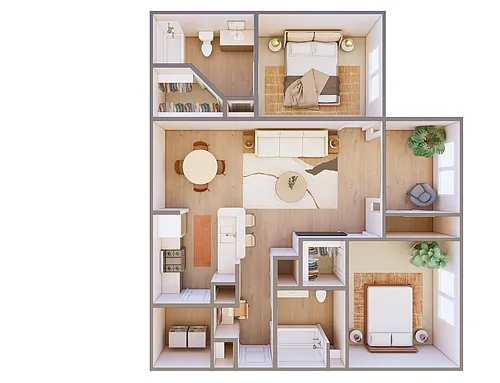 Floor plan Sumac with Solarium