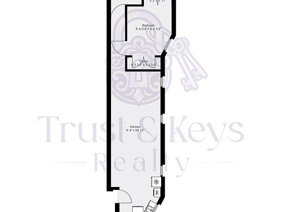 2nd image of 331 W 35th St #4B