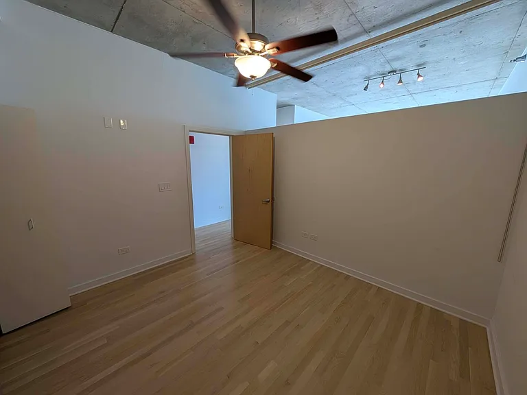 Second bedroom - Lofted with closet & storage space