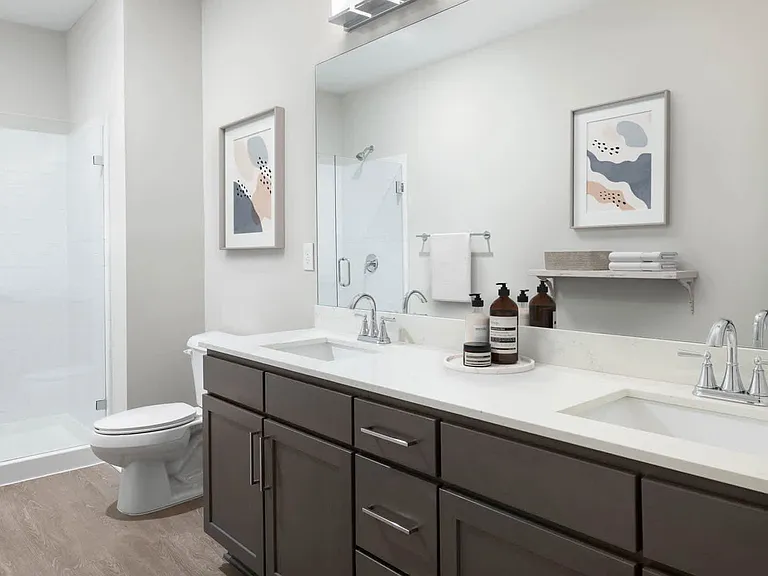 Bathroom with Double Vanity