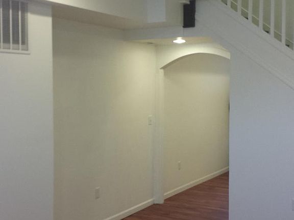 Living room view of Kitchen entry