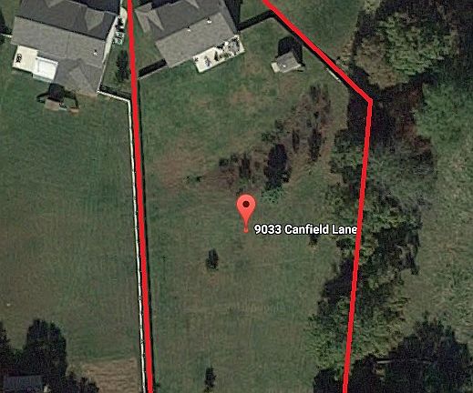 Property Outline = 0.8 Acres