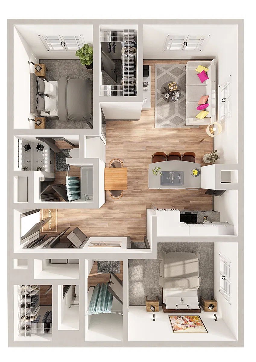 Floor plan B2N