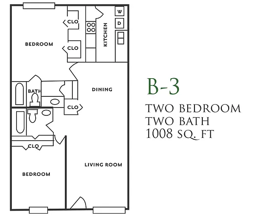 Floor plan PLAN 2x2 Plus