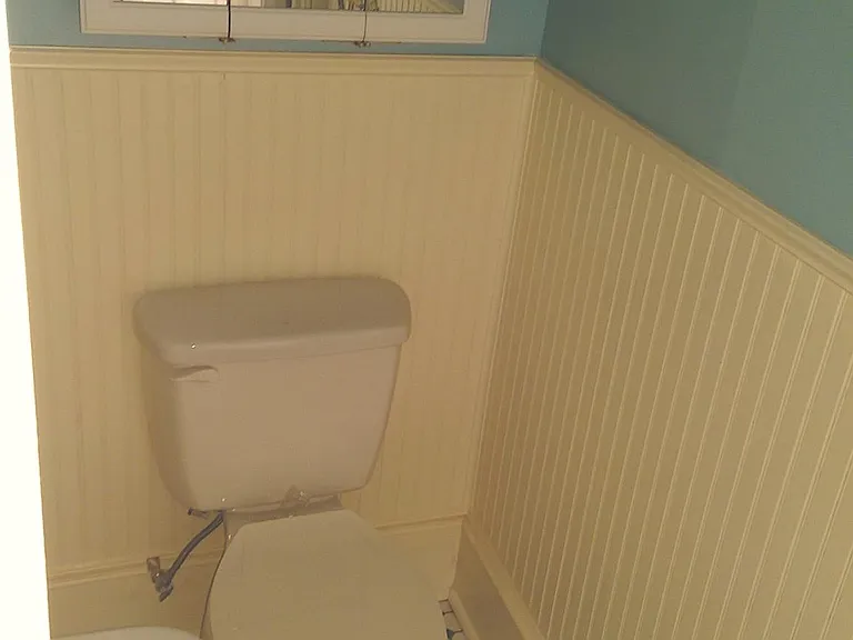 Half bath in hallway