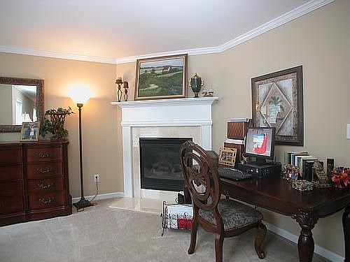 Fireplace in Masterbedroom