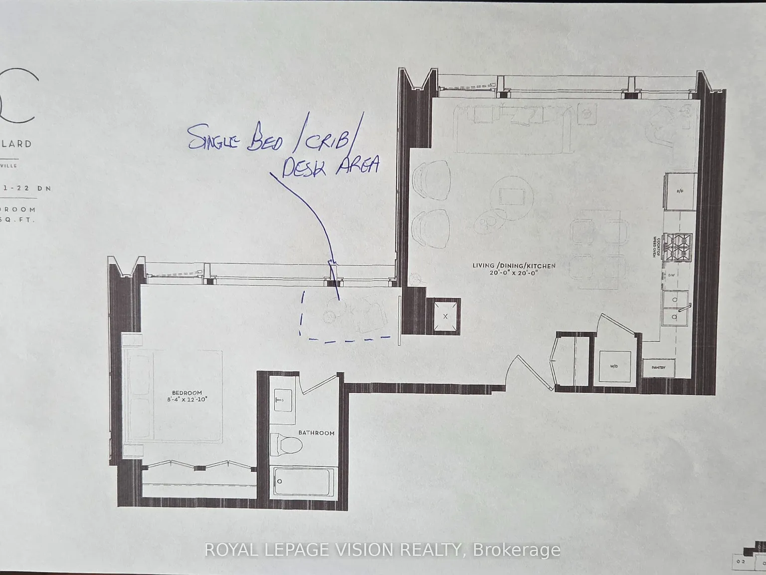1 bed, $5,700 — Photo 1