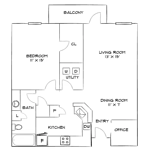 Floor plan Design 1I
