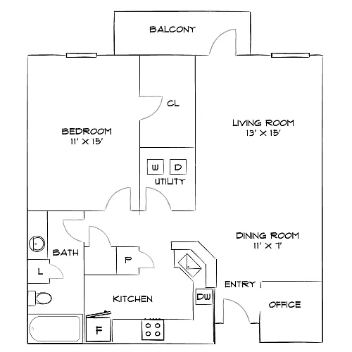 Floor plan Design 1I