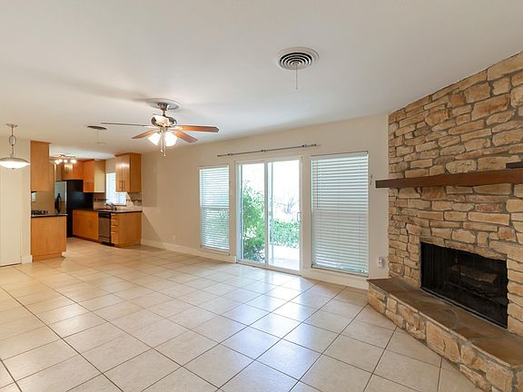back living area/dining/kitchen