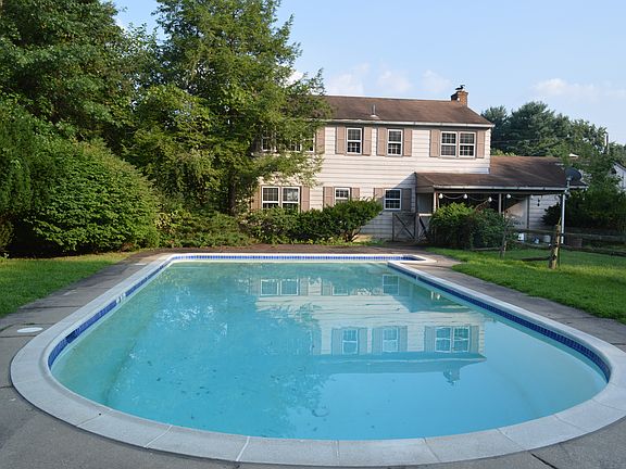 pool and back of house