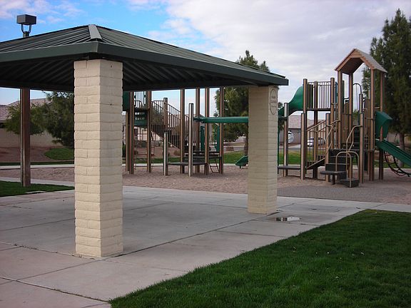 Park and Playground at the end of the street.