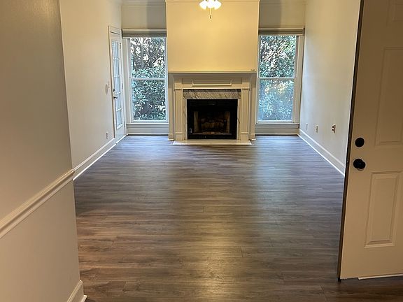 dining area into living room with new flooring