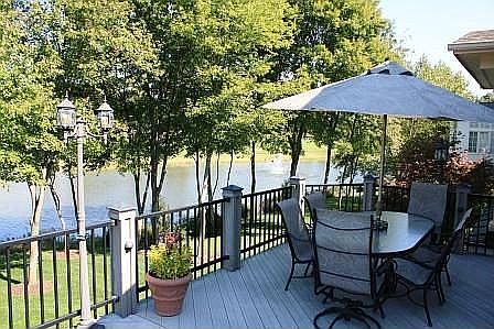 View from deck