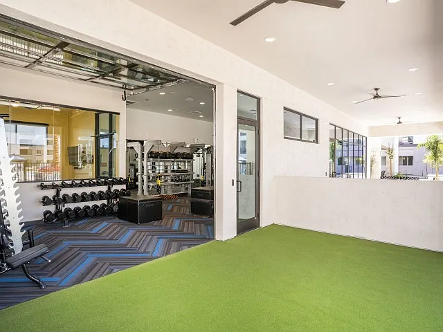 Indoor / Outdoor Workout Space