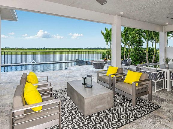 Vilano Model Home Lanai
