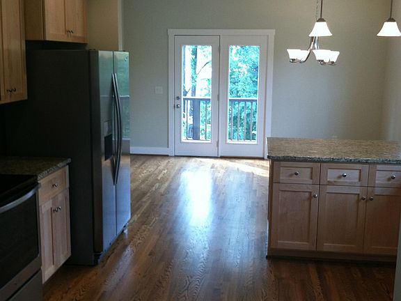 Kitchen and dining area