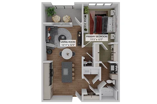 Floor plan The Dock