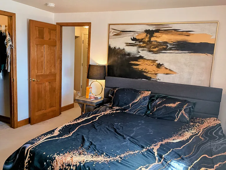 Master Bedroom w/Walk in Closet