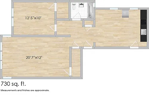 Floor plan 1348 N. Austin