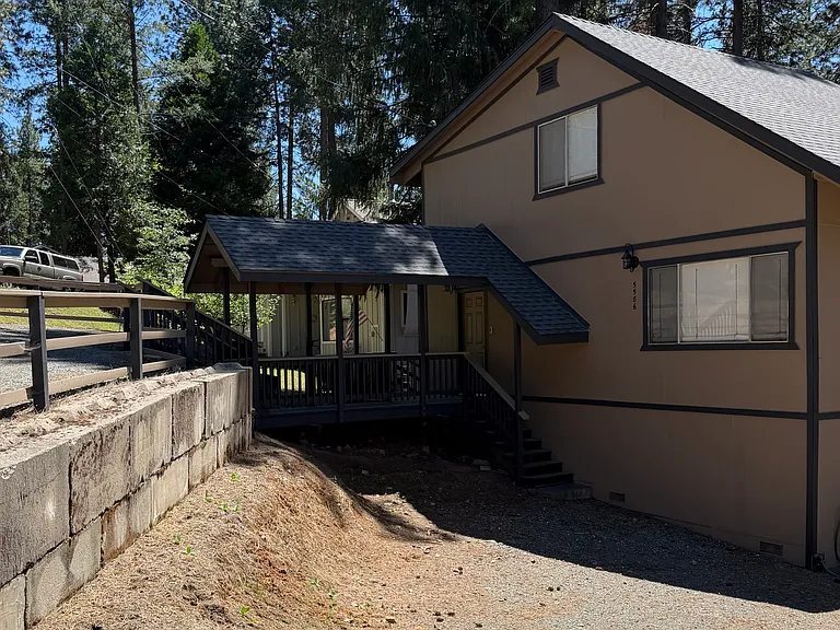 Front parking area of house