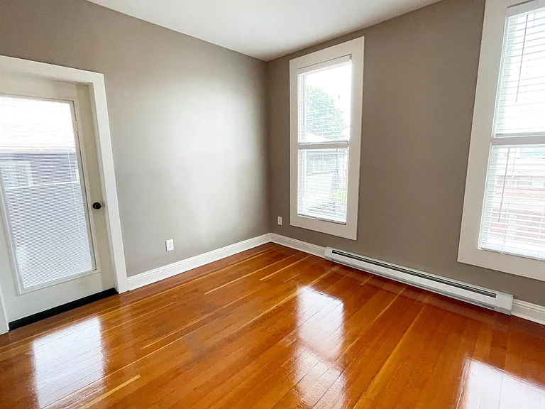 Tall Bedroom Windows, Deck off Bedroom