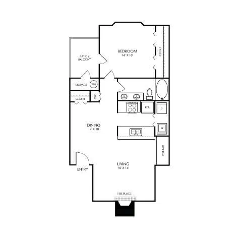 Floor plan A8