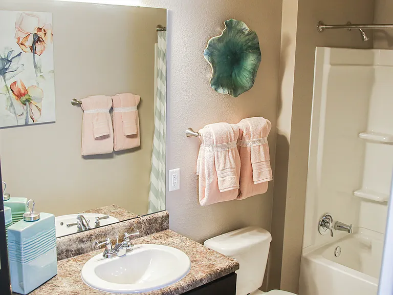 Bathroom at The Retreat at Juban in Denham Springs, LA