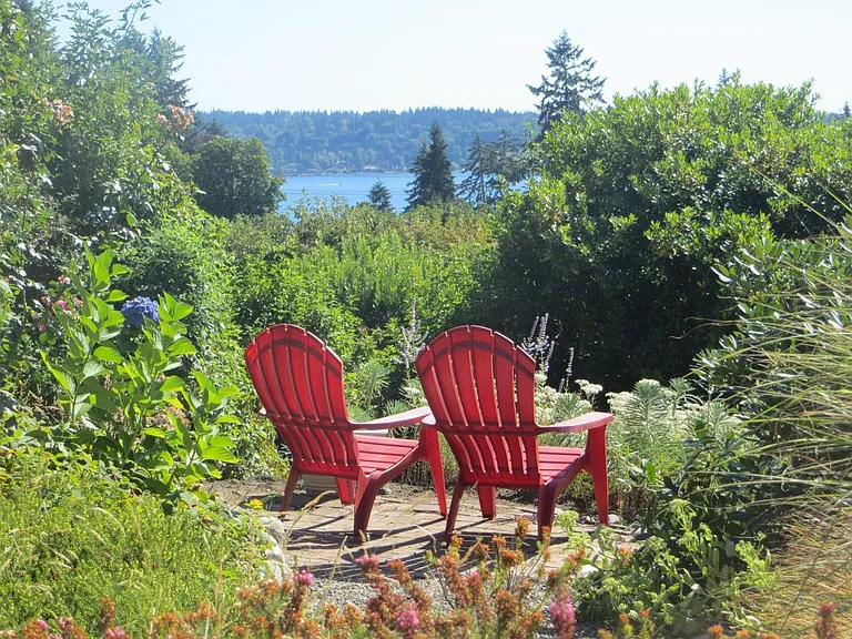 View south - Lake Washington and Mercer Island