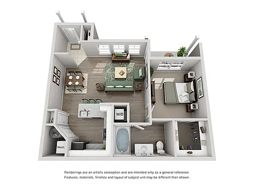 Floor plan Single-Level A4