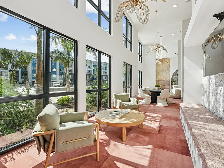 Clubhouse with Lounging Areas