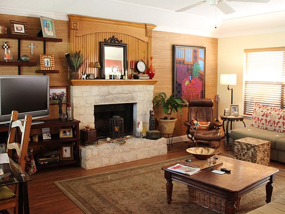Large Living Area with Fireplace