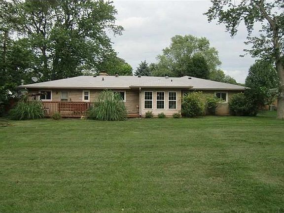 Exterior Back. Beautiful park like back yard.