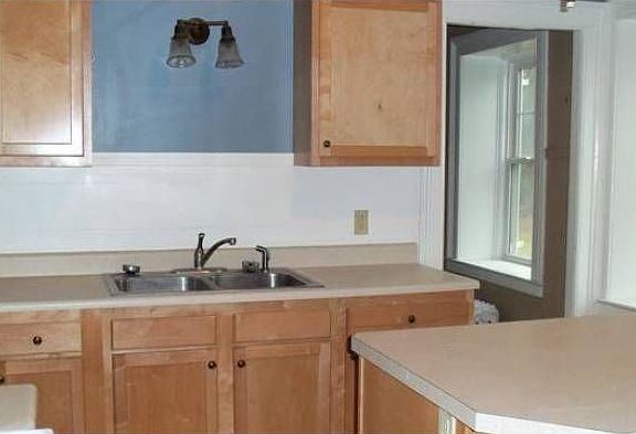 kitchen with pantry entrance