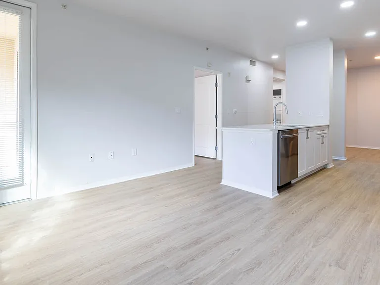 Living Room with Hard Surface Flooring