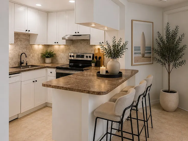 Kitchen
Virtual staging- Furniture not included