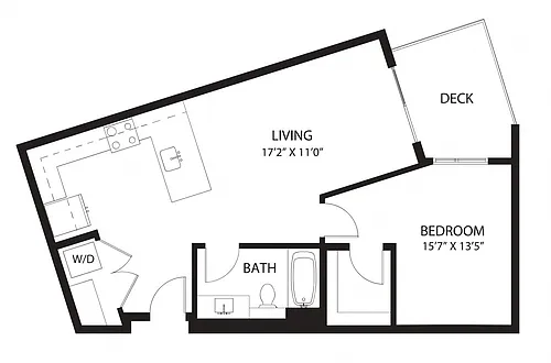 Floor plan C21 1X1