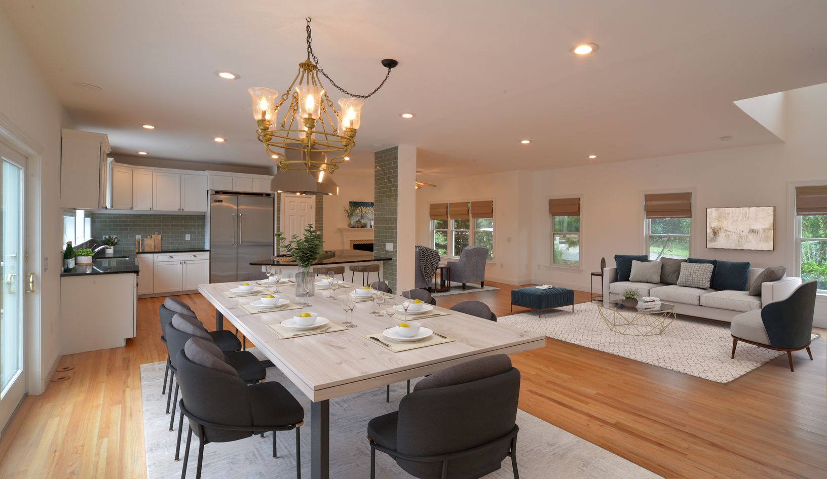  Island Kitchen with SS Appliances