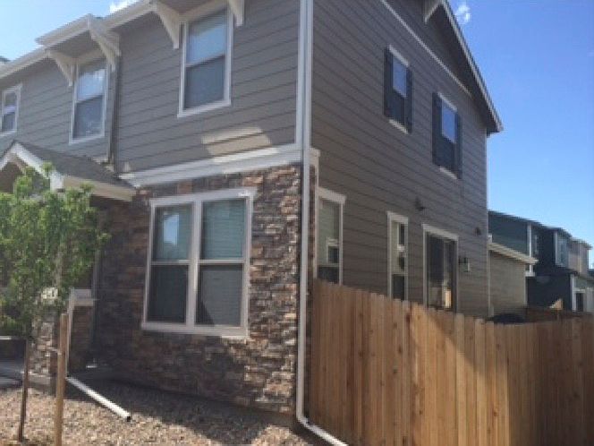 Front Door & Side Yard