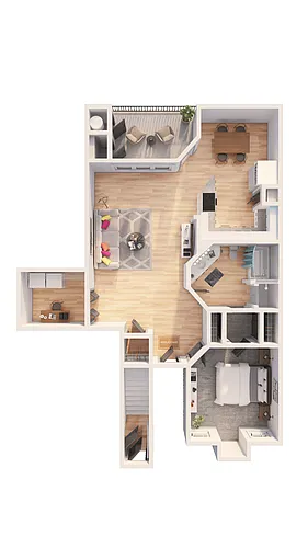 Floor plan Residence 5 Luxury