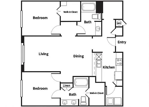 Floor plan B6