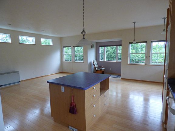 Open living area on 2nd floor. South facing main windows. Natural light from all four directions.