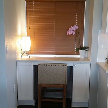 Built-In Window Desk