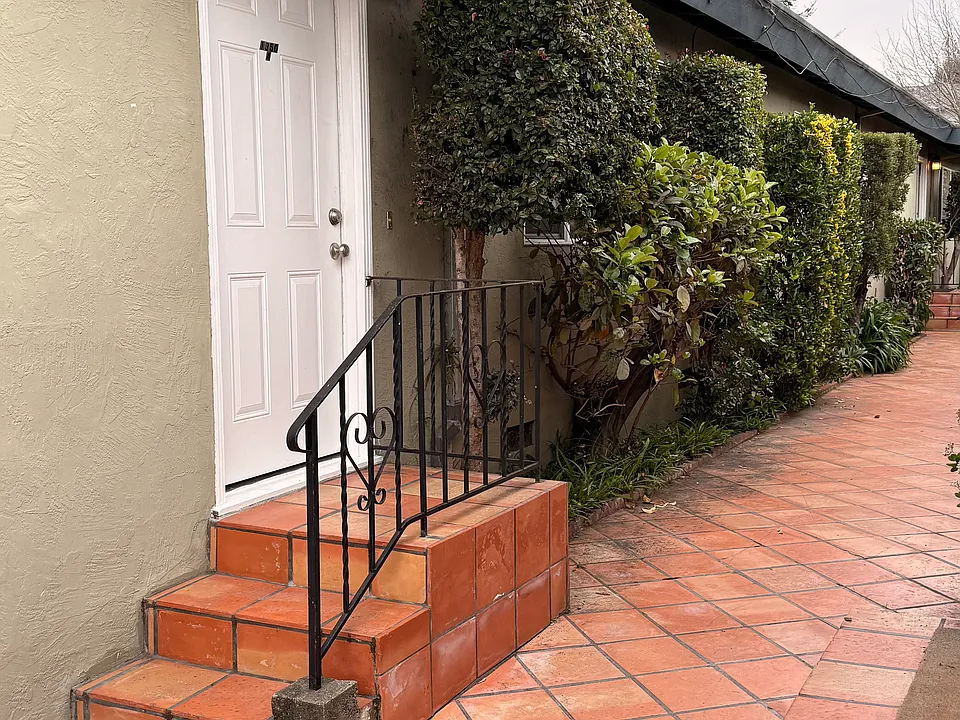Entrance to the unit