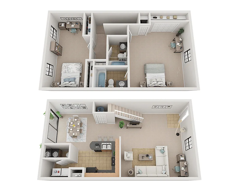 Floor plan Plan B2.5FT