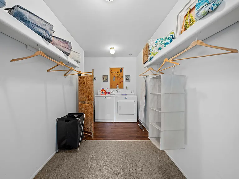 Ample storage space with in-unit washer/dryer at Woodland Villa Apartments in Westland, MI.