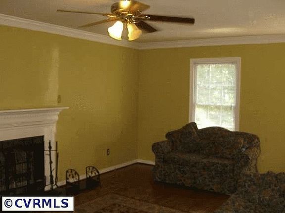 Living room and entry into Den/Office
