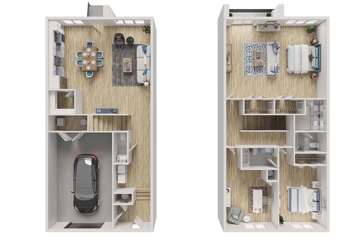 Floor plan Van Gough