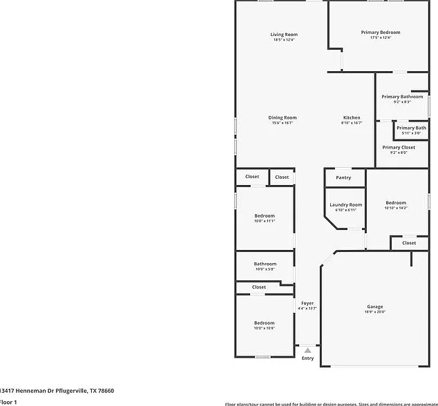 4 bed, 2.0 bath, 1839 sqft, $1,840 — Photo 2