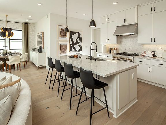 Rooftops Plan 1 Model Kitchen